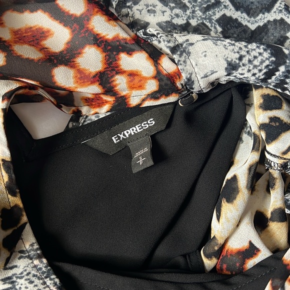 Express cheetah banded top - Picture 5 of 5